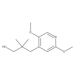 3-(2,5-Dimethoxypyridin-4-yl)-2,2-dimethylpropan-1-ol Structure