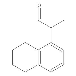 2-(5,6,7,8-Tetrahydronaphthalen-1-yl)propanal Structure