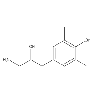 1-Amino-3-(4-bromo-3,5-dimethylphenyl)propan-2-ol Structure