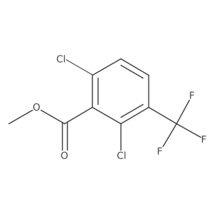 Methyl 2,6-dichloro-3-(trifluoromethyl)benzoate Structure