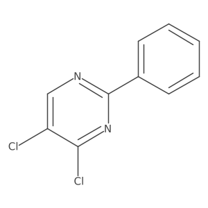 4,5-Dichloro-2-phenylpyrimidine结构式