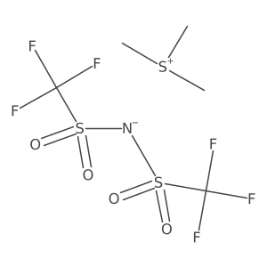 Trimethylsulfonium bis(trifluoromethylsulfonyl)imid, >98%结构式