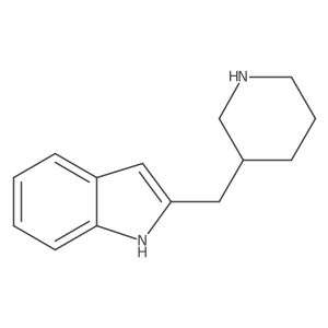 2-[(piperidin-3-yl)methyl]-1H-indole Structure