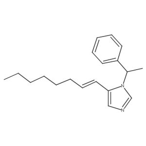 5-(Oct-1-en-1-yl)-1-[(1S)-1-phenylethyl]-1H-imidazole结构式