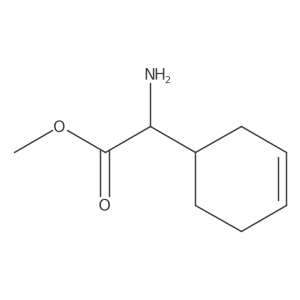 Methyl 2-amino-2-(cyclohex-3-en-1-yl)acetate Structure