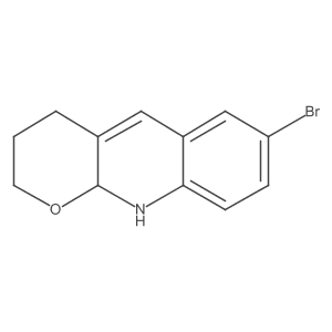 7-Bromo-3,4,10,10a-tetrahydro-2H-pyrano[2,3-b]quinoline结构式