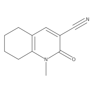 1-Methyl-2-oxo-1,2,5,6,7,8-hexahydroquinoline-3-carbonitrile Structure