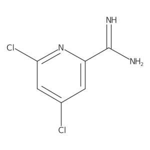 4,6-Dichloropicolinimidamide结构式