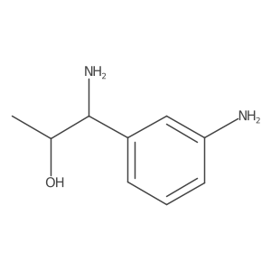(1S,2R)-1-Amino-1-(3-aminophenyl)propan-2-OL Structure