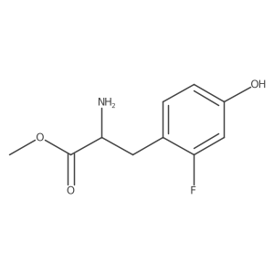 Methyl 2-amino-3-(2-fluoro-4-hydroxyphenyl)propanoate Structure