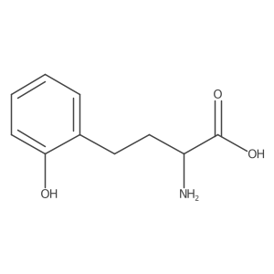 (R)-2-Amino-4-(2-hydroxyphenyl)butanoic acid Structure