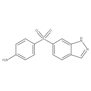 4-(1H-indazol-6-ylsulfonyl)aniline Structure