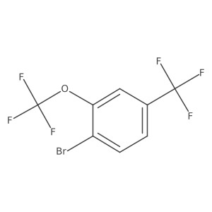 1-Bromo-2-(trifluoromethoxy)-4-(trifluoromethyl)benzene Structure