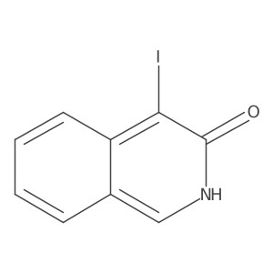 4-iodo-2H-isoquinolin-3-one Structure