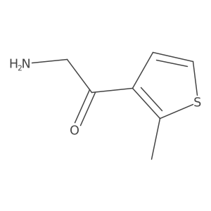 2-Amino-1-(2-methylthiophen-3-yl)ethan-1-one Structure