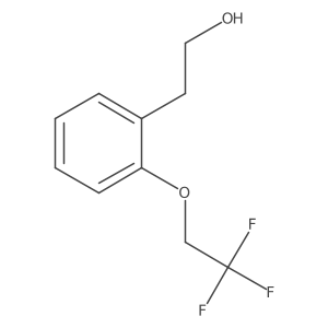 2-[2-(2,2,2-Trifluoro-ethoxy)-phenyl]-ethanol Structure
