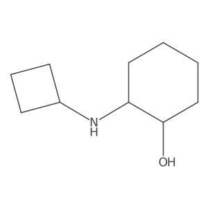 (1S,2S)-2-(cyclobutylamino)cyclohexan-1-ol结构式