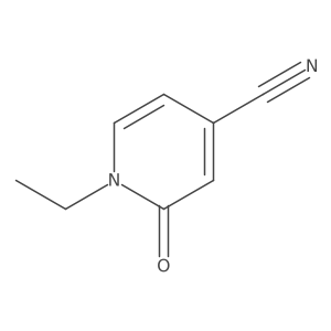 1-Ethyl-2-oxo-1,2-dihydropyridine-4-carbonitrile Structure