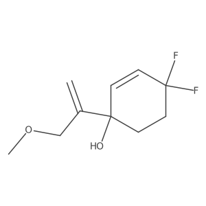4,4-Difluoro-1-(3-methoxyprop-1-en-2-yl)cyclohex-2-en-1-ol Structure