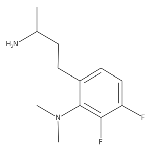 6-[(3S)-3-aminobutyl]-2,3-difluoro-N,N-dimethylaniline Structure