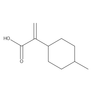 2-(4-Methylcyclohexyl)prop-2-enoic acid Structure