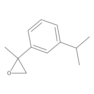 2-Methyl-2-[3-(propan-2-yl)phenyl]oxirane结构式
