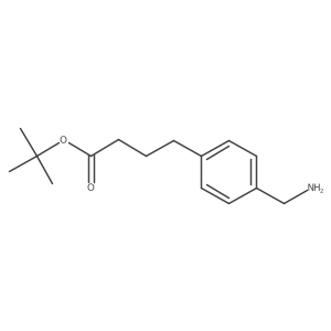 Tert-butyl 4-[4-(aminomethyl)phenyl]butanoate Structure