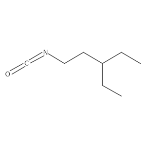 3-Ethyl-1-isocyanatopentane结构式