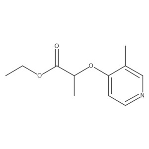Ethyl 2-((3-methylpyridin-4-yl)oxy)propanoate Structure