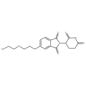 Thalidomide-5'-C3-PEG1-OH Structure