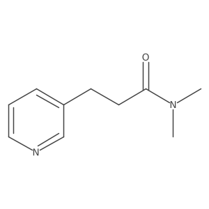 N,N-Dimethyl-3-(pyridin-3-yl)-propanamide Structure