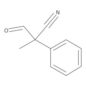 I+/--Formyl-I+/--methylbenzeneacetonitrile Structure