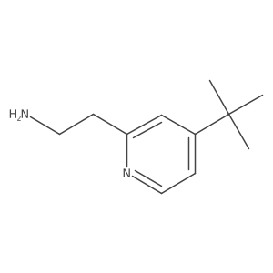 2-(4-Tert-butylpyridin-2-yl)ethanamine结构式