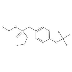 Diethyl (4-trifluoromethoxybenzyl)phosphonate Structure