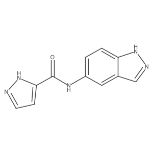 1h-Pyrazole-3-carboxamide,n-1h-indazol-5-yl- Structure