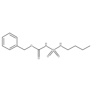 benzyl N-(butylsulfamoyl)carbamate Structure