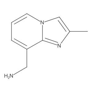 (2-Methylimidazo[1,2-a]pyridin-8-yl)methanamine结构式