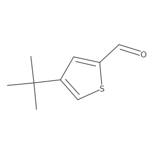 4-Tert-butylthiophene-2-carbaldehyde Structure