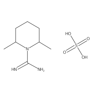 2,6-Dimethylpiperidine-1-carboximidamide sulfate Structure
