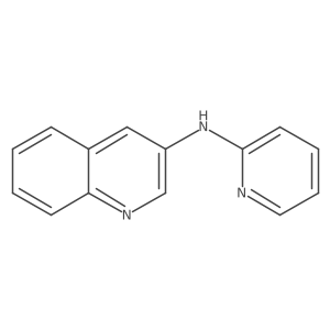 N-2-Pyridinyl-3-quinolinamine结构式