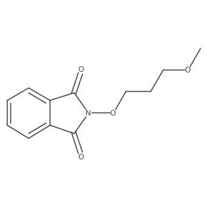 2-(3-Methoxypropoxy)isoindoline-1,3-dione Structure