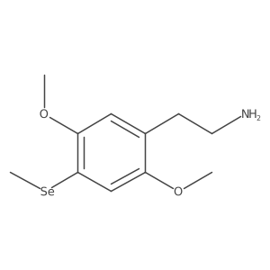 2,5-Dimethoxy-4-(methylseleno)phenethylamine Structure