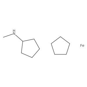 (Methylamino)ferrocene结构式