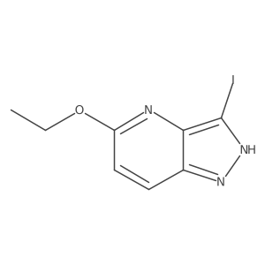5-Ethoxy-3-iodo-1H-pyrazolo[4,3-B]pyridine结构式