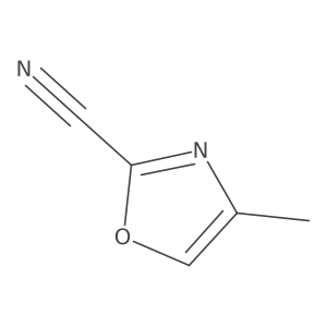 4-Methyl-1,3-oxazole-2-carbonitrile结构式
