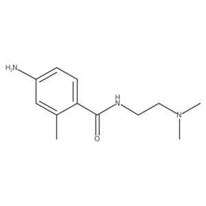 4-amino-N-[2-(dimethylamino)ethyl]-2-methylbenzamide Structure