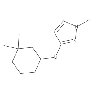N-(3,3-Dimethylcyclohexyl)-1-methyl-1H-pyrazol-3-amine结构式