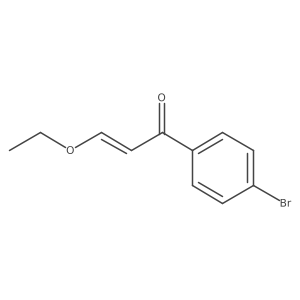 1-(4-Bromophenyl)-3-ethoxyprop-2-en-1-one Structure