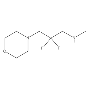 [2,2-Difluoro-3-(morpholin-4-yl)propyl](methyl)amine Structure