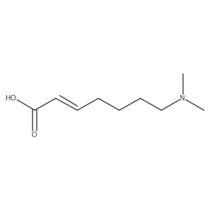 7-(Dimethylamino)hept-2-enoic acid Structure